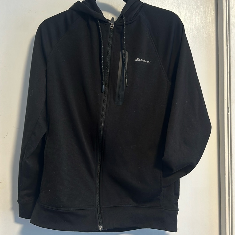 EUC: Eddie Bauer Freedry zip up  light weight sweatshirt hoodie men’s small